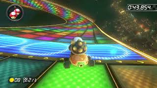 N64 Rainbow Road  115933  roflcopter Mario Kart 8 World Record [upl. by Lseil]