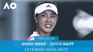 Qiang Wang v Coco Gauff Extended Highlights 1R  Australian Open 2022 [upl. by Oiludbo541]