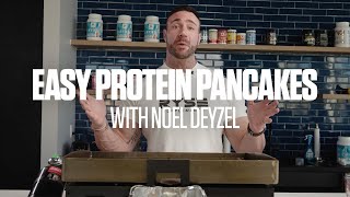 How to Easily make Protein Pancakes at home Noel Deyzel Recipe [upl. by Nissie789]