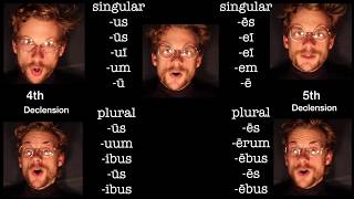 Latin 4th and 5th Declension Song [upl. by Lamaj]