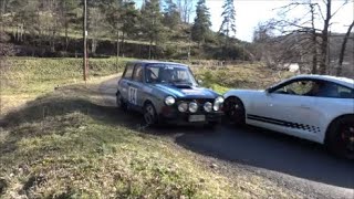 RALLYE MONTE CARLO HISTORIQUE 2024 DAY 2 ATMOSPHERE amp BIG SHOW by 4R1V [upl. by Eiramnwad]