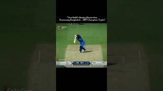 quotVirat Kohlis masterful chase against Bangladesh in the 2017 Champions Trophy – pure class shorts [upl. by Brookhouse]