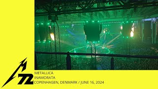 Metallica  Inamorata Live Copenhagen Denmark 16062024 4K [upl. by Eltsryk389]