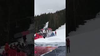 Canada Slush Cup in FREEZING water [upl. by Hurff]