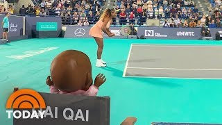 Qai Qai Serena Williams’ Daughter’s Doll Becomes Instagram Star  TODAY [upl. by Sauls]