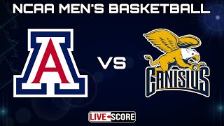 Arizona Wildcats vs Canisius Golden Griffins  NCAA Mens Basketball Live Scoreboard [upl. by Terry557]