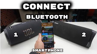 How To Connect Two Bluetooth SpeakersHeadphones To Smartphone [upl. by Standush]