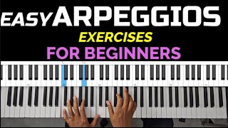 Learn Easy Arpeggio Exercises For Beginners [upl. by Mathew]