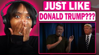 I LAUGHED SO HARD I CRIED  Shane Gilliss Best Trump Impressions REACTION [upl. by Yunfei661]