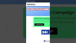 AdMolo Ad Network Reviews earnmojagain [upl. by Atterol]