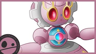 How to color Pokémon 722  Magearna [upl. by Akemrej]