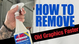 How to Use Rapid Remover to More Easily Scrape Off Old Vinyl Graphics [upl. by Hannazus274]