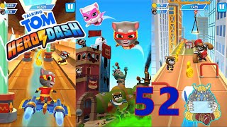 My Talking Tom Hero Dash Dash 52 [upl. by Anirok]