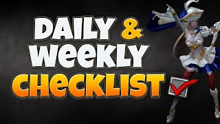 Do THESE Before Every Daily amp Weekly Reset  Lost Ark [upl. by Flin149]