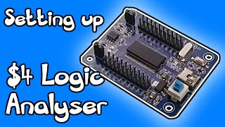 Setting up a cheap Logic Analyser CY7C68013A in Windows [upl. by Anitnatsnok824]