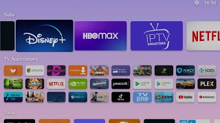 How To Change The Default Android TV Launcher Minimalistic Apple TV Like [upl. by Orodoet]