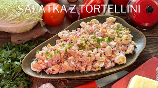 Imprezowa sałatka z tortellini Musisz ją koniecznie zrobić sałatkamojedomowejedzenie [upl. by Rogozen962]