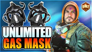 UNLIMITED GAS MASK GLITCH  STAY ALIVE ALL GAME  DMZ Glitches  Unlimited Gas Make WARZONE 20 [upl. by Tolland898]