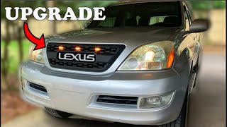 Lexus GX470 Grille Upgrade  GXOR Grill Installation [upl. by Ritch427]