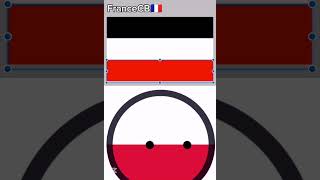 Pesadilla de Polonia 🇵🇱 countryballs humor shorts viral [upl. by Clarie]