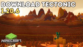 How To Download amp Install Tectonic In Minecraft 1206 [upl. by Karry168]