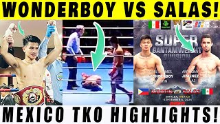 🔴 KNOCKOUT sa MEXICO Wonderboy Carl Jammes Martin vs Anthony Jimenez Salas Highlights Series 9 [upl. by Lull]