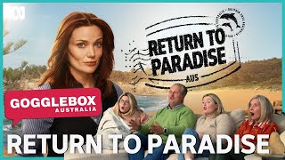 Gogglebox Reacts  Return To Paradise  ABC iview [upl. by Nnyledam]