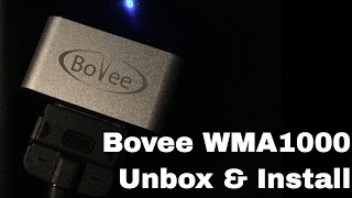 Bovee ViseeO WMA1000 Tune2Air  Unbox amp Install 2010 Porsche Cayenne S PCM3 [upl. by Nivag]