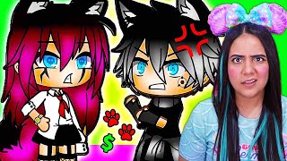 The MAFIAs Daughter in an all ALPHA School 🐾 Gacha Life Mini Movie Love Story Reaction [upl. by Schonthal205]