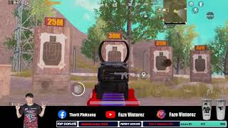 PUBG MOBILE  FaZe Vintorez Setting  การวอร์มเทรนนิ่ง [upl. by Miche]