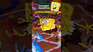 spongebob in dominoes buzz lightyear harry potter and more  shorts [upl. by Ybloc]