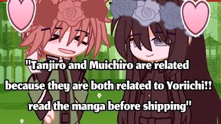 are Tanjiro and Muichiro related •• Muitan •• muichiro x tanjiro •• LuhvCheese [upl. by Liddy]