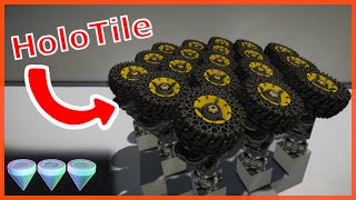 Working Holotile Floor In Space Engineers [upl. by Lalage]