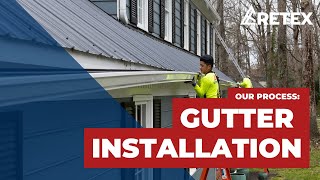 Gutter Installation – Our Process [upl. by Amyaj]