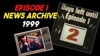 Star Wars Episode I TV News Archive 1999 [upl. by Alleinnad872]