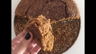 Tarta de zanahoria vegana fácil y rápida  Vegan carrot cake [upl. by Shaffer]