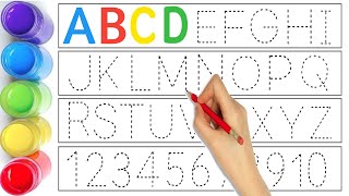 One two three 1 to 100 counting ABC ABCD 123 123 Numbers learn to count alphabet a to z Ap72 [upl. by Vivica]