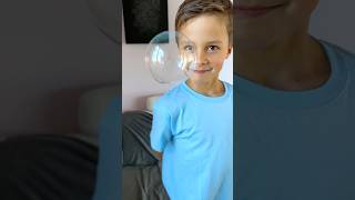 🫧Luca macht hüpfende Seifenblasen selbst🫧😍 seifenblasen basteln diy kindershorts kinder lernen [upl. by Kosak]