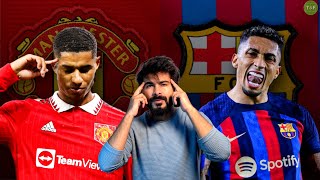 MANCHESTER UNITED v BARCELONA  Europa League 202223 SEASON  LIVE Reaction amp Watchalong [upl. by Brentt]