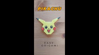 How to make a Pikachu with paper  Comment faire un Pikachu avec du papier [upl. by Fianna]