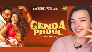 Badshah  Genda Phool  JacquelineFernandez  Payal Dev  Official Music Video 2020  REACTION [upl. by Skrap978]