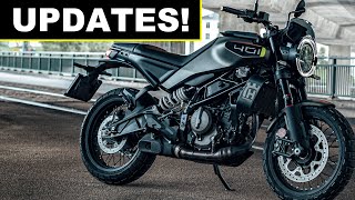 2024 Husqvarna Svartpilen amp Vitpilen 401 Updates [upl. by Yemorej437]