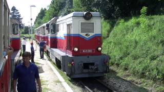 GyermekvasĂşt  la ferrovia dei bambini di Budapest  Agosto 2010 [upl. by Lou]