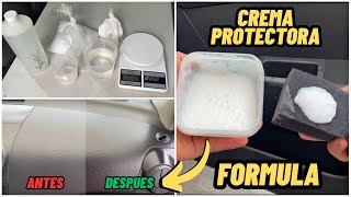 COMO HACER UNA CREMA RESTAURADORA PARA PLASTICOS  FORMULA AUTOMOTRIZ [upl. by Lohman922]