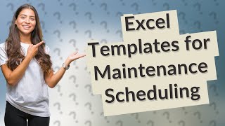 How Can I Use an Excel Template for Preventive Maintenance Scheduling [upl. by Syl536]