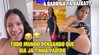 BIA CHAGAS TODO MUNDO PENSANDO QUE BIA TINHA PARIDO😂 BARRIGA BAIXA  BIA FOI PRO SHOPPING [upl. by Daffodil]