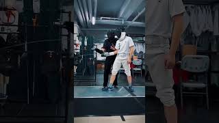 펜싱의 계절 플뢰레 레슨 Fencing lesson with Chinese fencer FENCING SEASON [upl. by Magnus619]