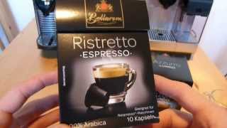 Lidl Bellarom Kaffeekapseln im Test  kompatibel mit NespressoMaschinen [upl. by Ahseiym]