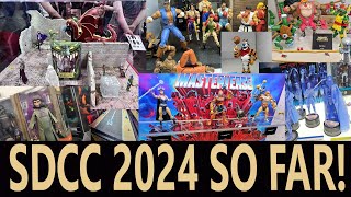 SDCC 2024 SO FAR WITH GI JOE THUNDERCATS SILVERHAWKS STREET FIGHTER SHARKS STAR WARS PEE WEE [upl. by Kruse]