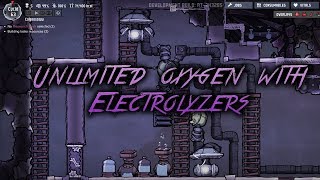 How to Setup Electrolyzers for Unlimited Oxygen in ONI [upl. by Komsa]